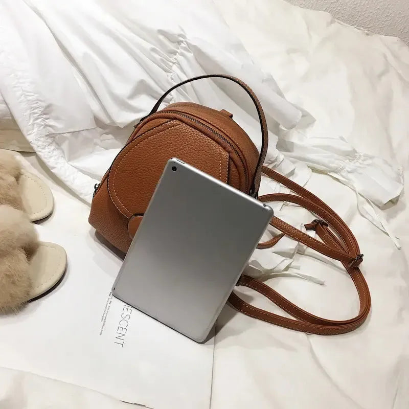 Mini Sac à Dos Femme en Cuir Vegan