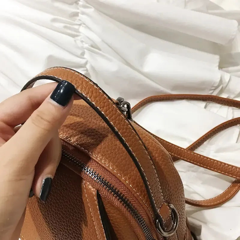 Mini Sac à Dos Femme en Cuir Vegan