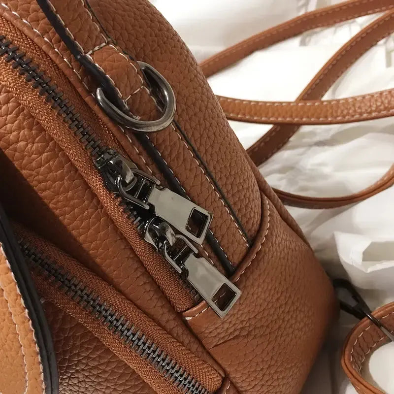 Mini Sac à Dos Femme en Cuir Vegan