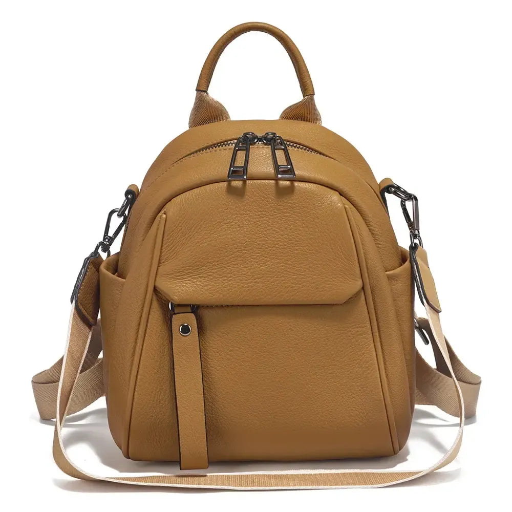 Petit sac à dos élégant en cuir