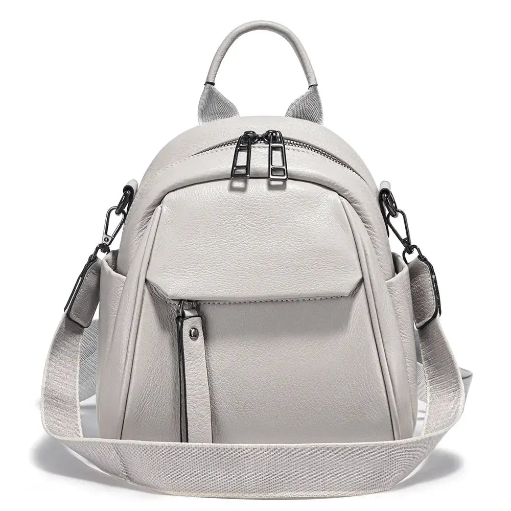 Petit sac à dos élégant en cuir