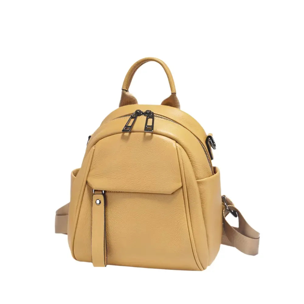 Petit sac à dos élégant en cuir