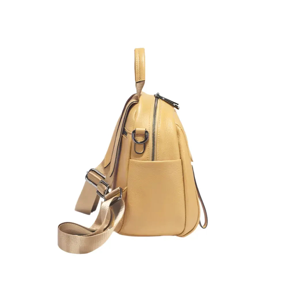 Petit sac à dos élégant en cuir