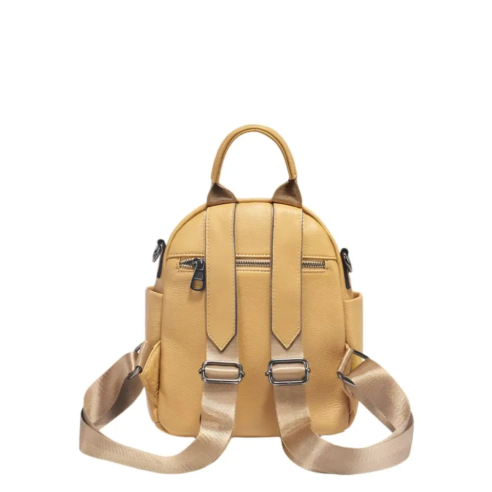 Petit sac à dos élégant en cuir