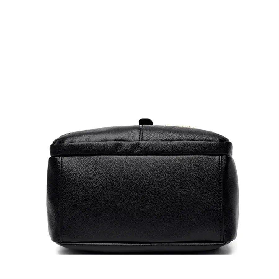 Petit sac à dos en cuir élégant