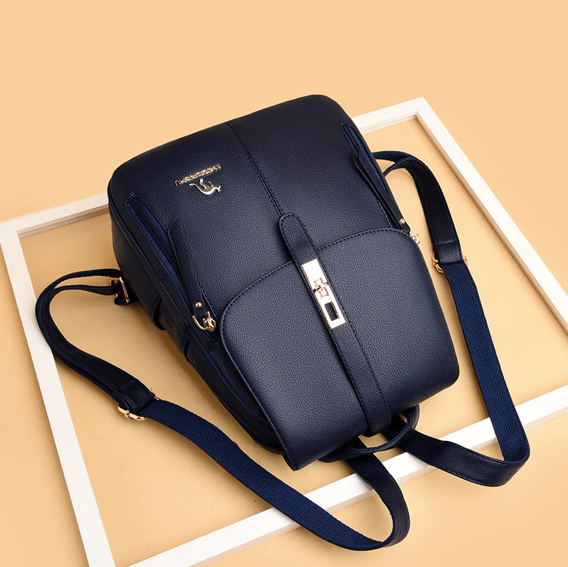Sac à dos en cuir élégant