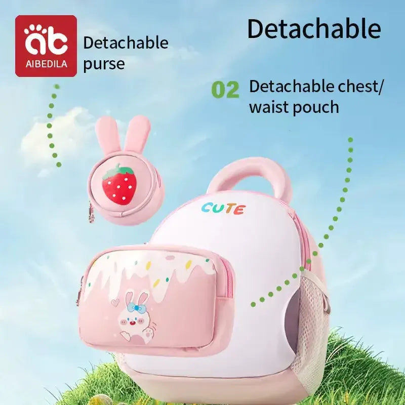 Sac à Dos Bébé Rose Léger