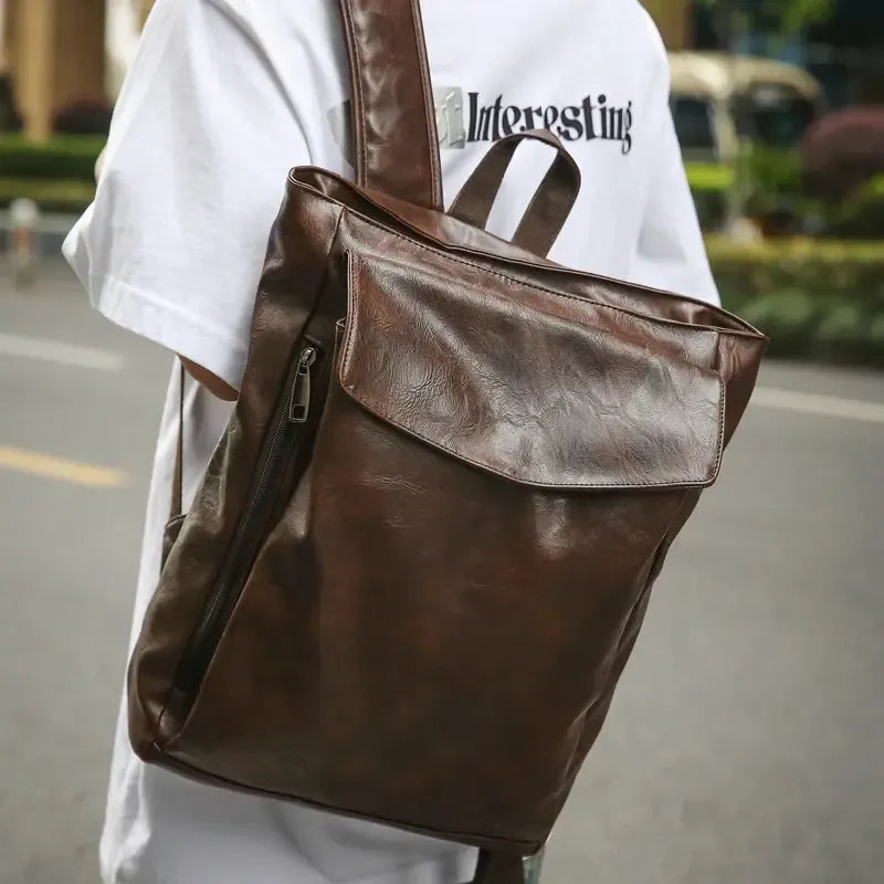 Sac à Dos Coréen Simili Cuir