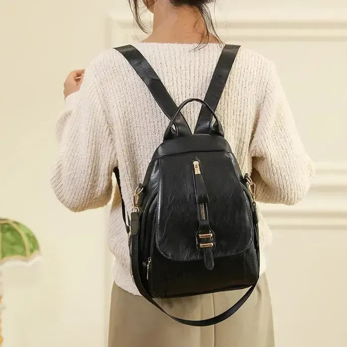 Sac à Dos Femme Élegant en Cuir