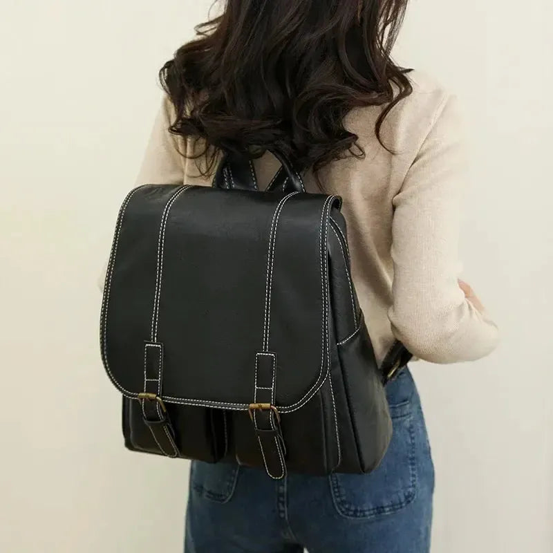Sac à Dos Femme Vintage en Cuir