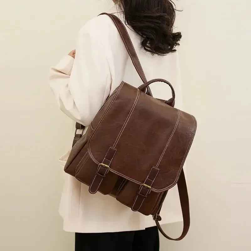 Sac à Dos Femme Vintage en Cuir