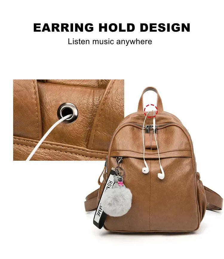 Sac à Dos Femme de Ville en Cuir