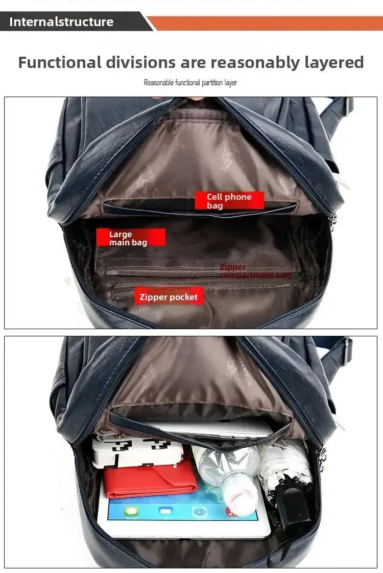 Sac à Dos Femme de Ville en Cuir