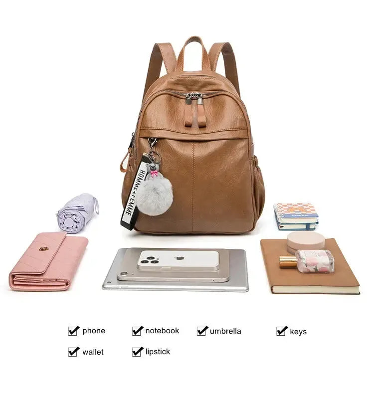 Sac à Dos Femme de Ville en Cuir