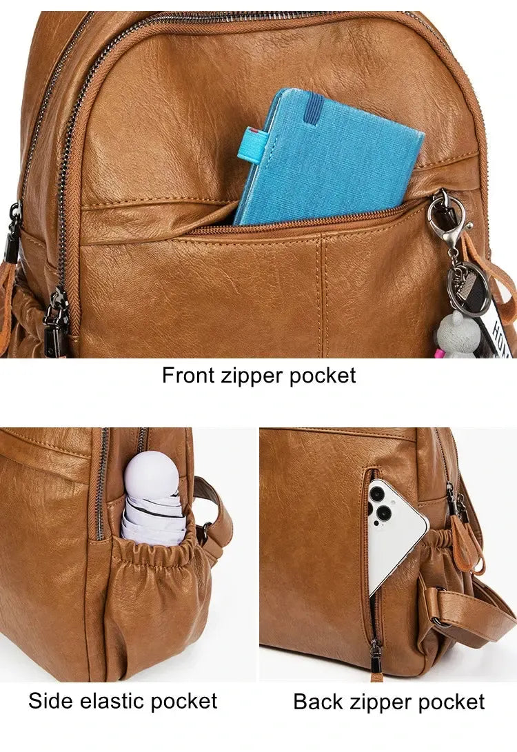 Sac à Dos Femme de Ville en Cuir