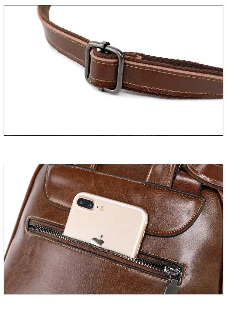 Sac à Dos Femme en Cuir Artisanal