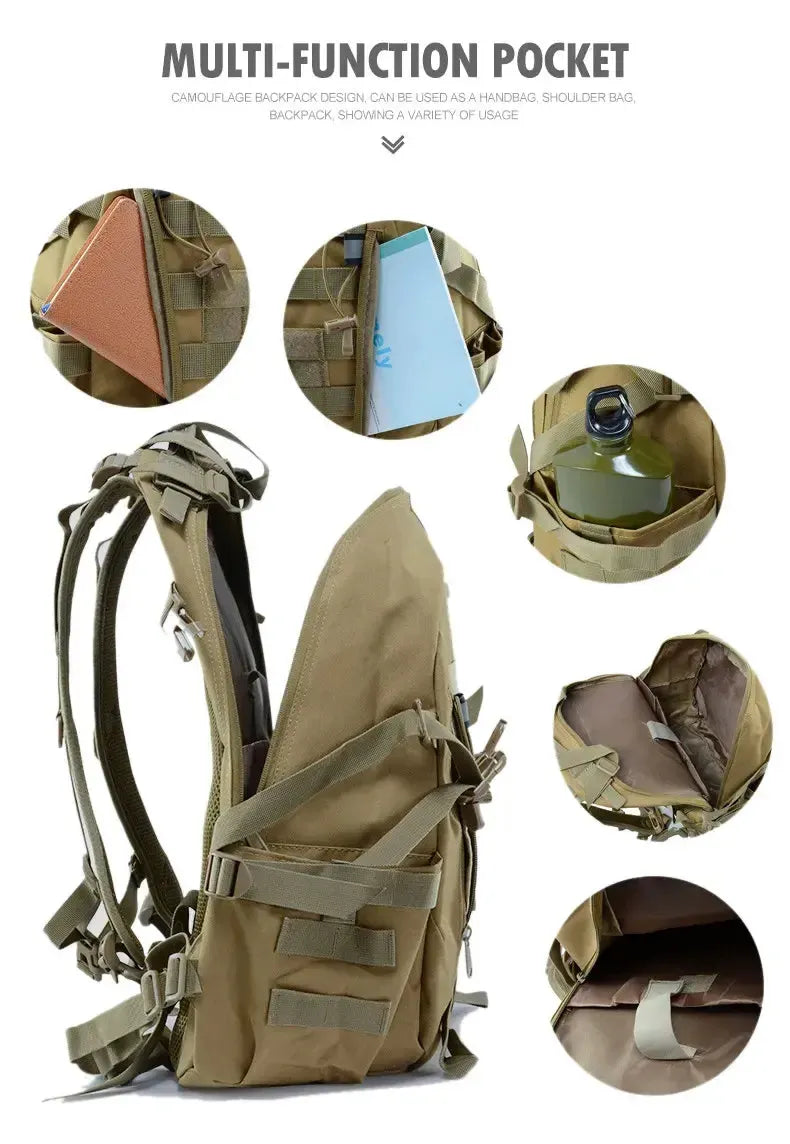 Sac à Dos Militaire Kaki