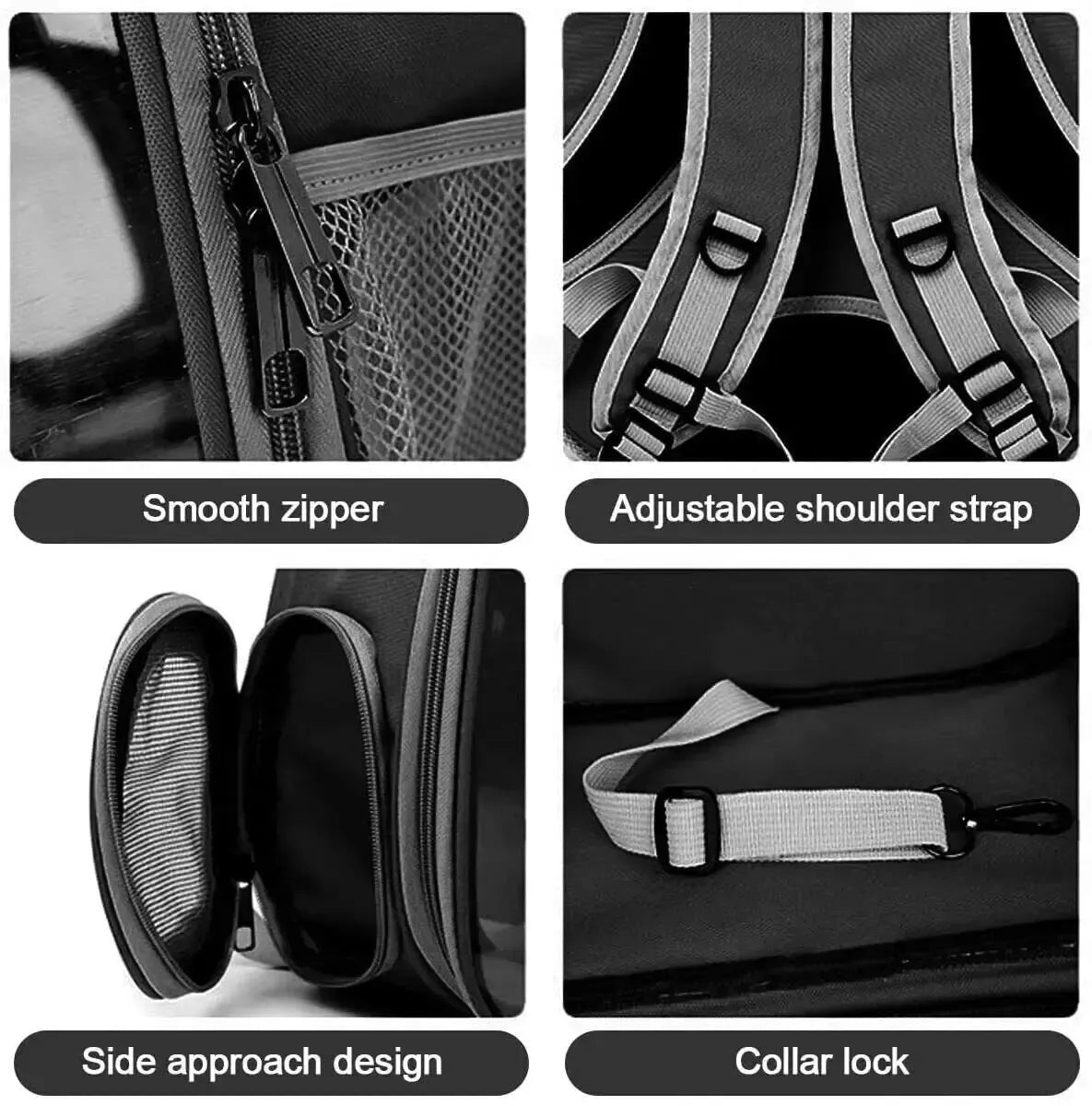 Sac à Dos Transparent pour Chat