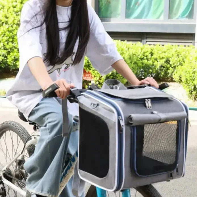 Sac à Dos Transport Chat pour Vélo