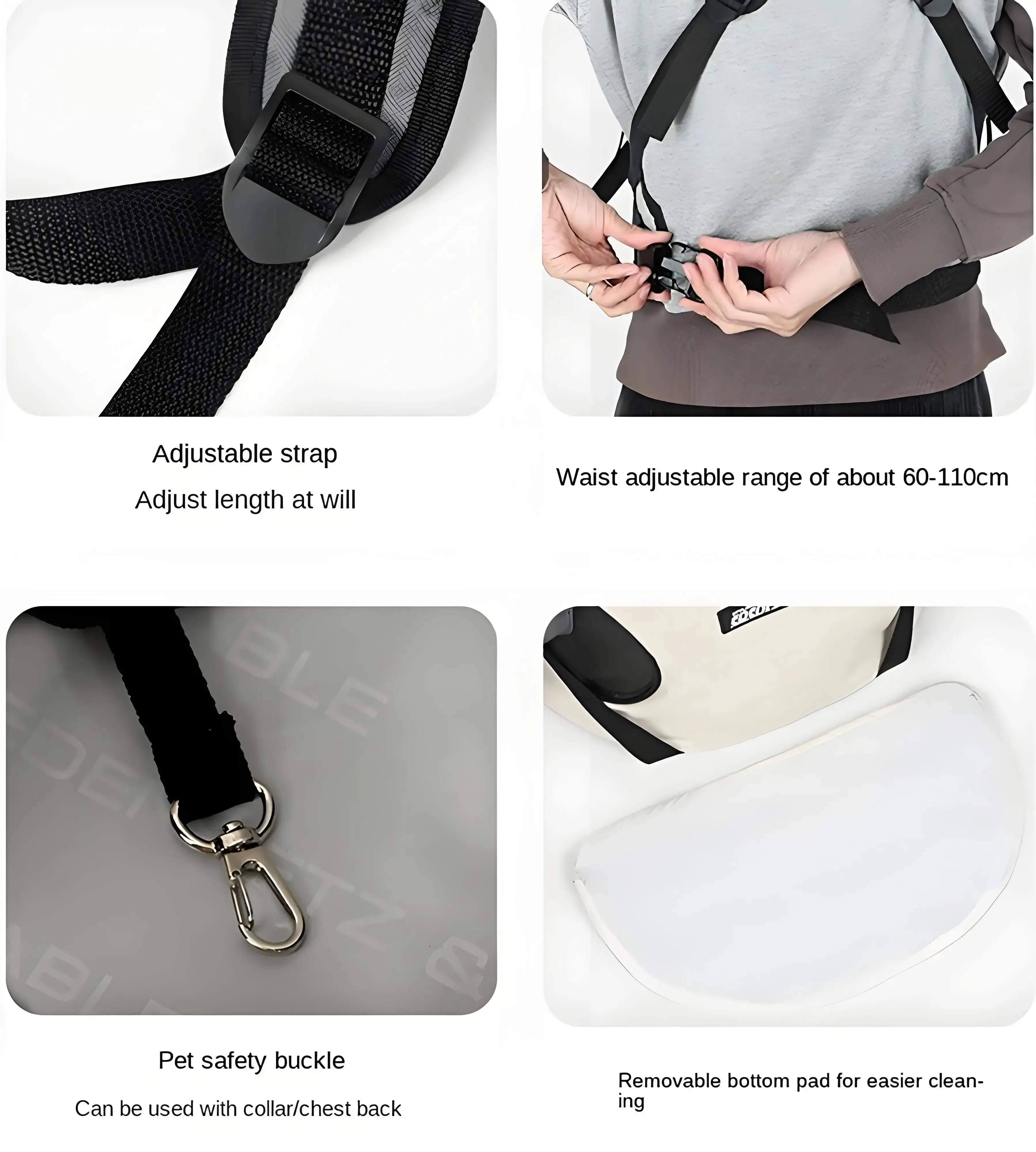 Sac à Dos Ventral pour Chat