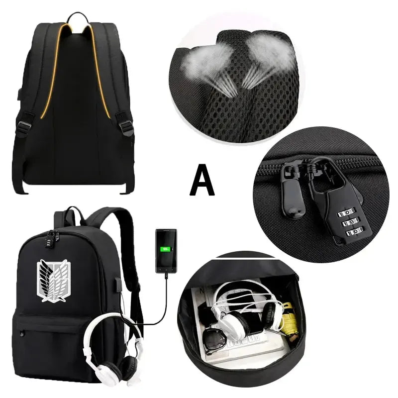 Sac à Dos avec Motif Chat