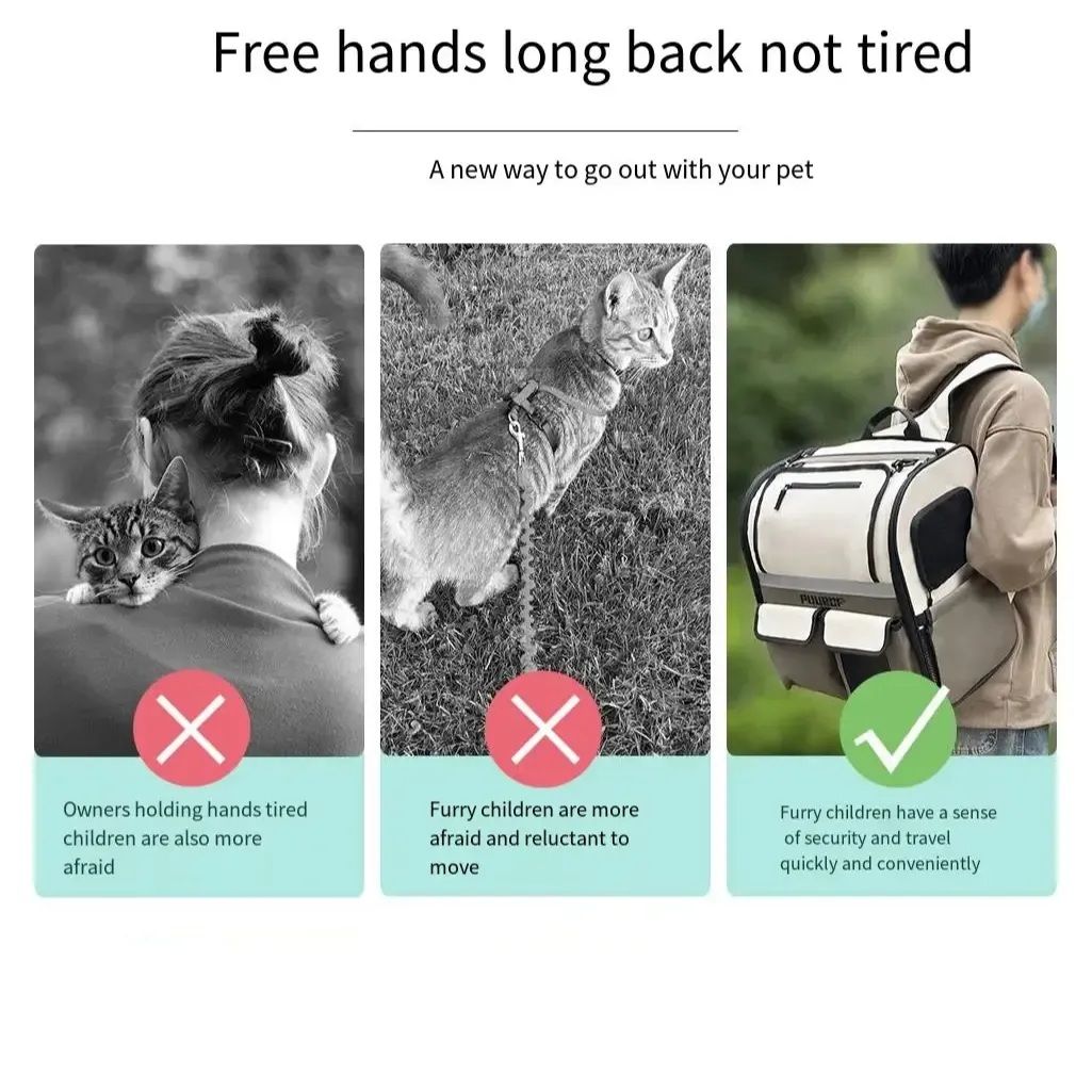 Sac à Dos pour Grand Chat