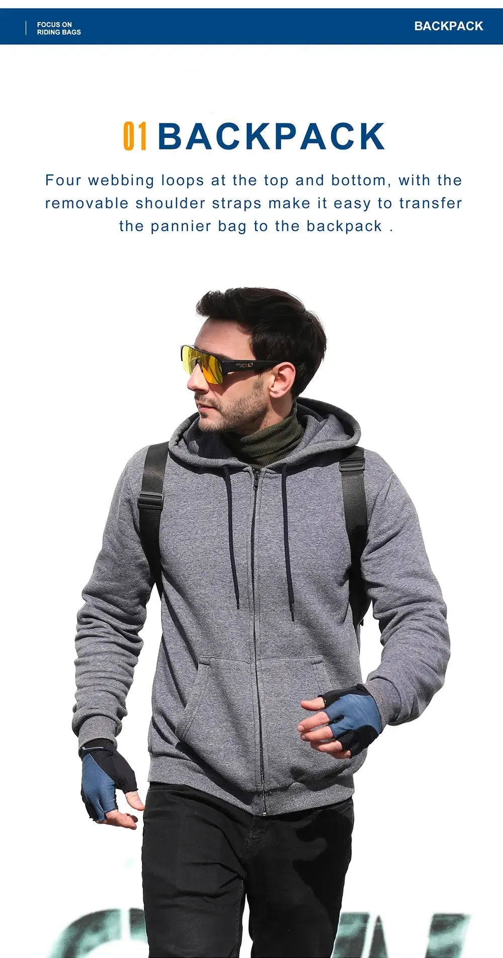 Sac à Dos pour Porte Bagage