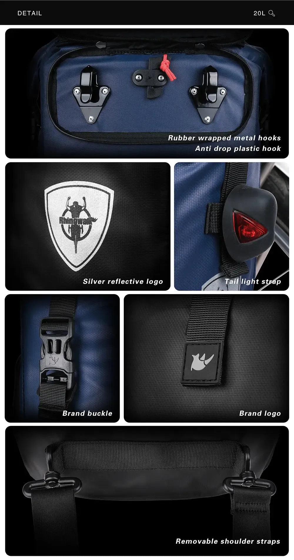 Sac à Dos pour Porte Bagage