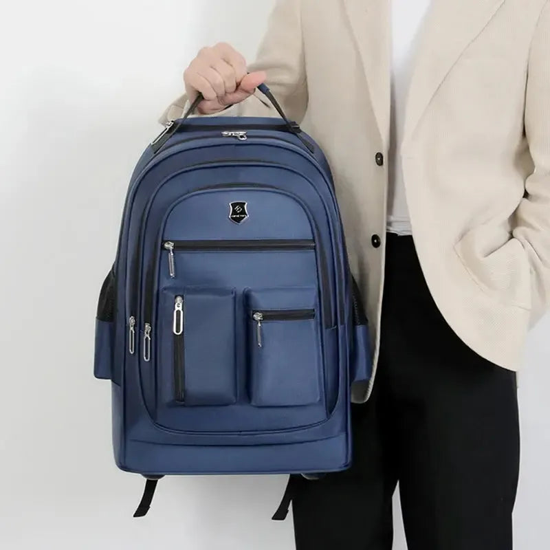 Sac à dos à roulettes 35L avec compartiments