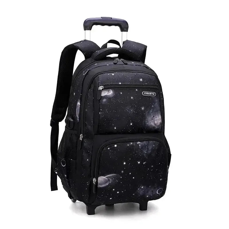 Sac à dos à roulettes garçon