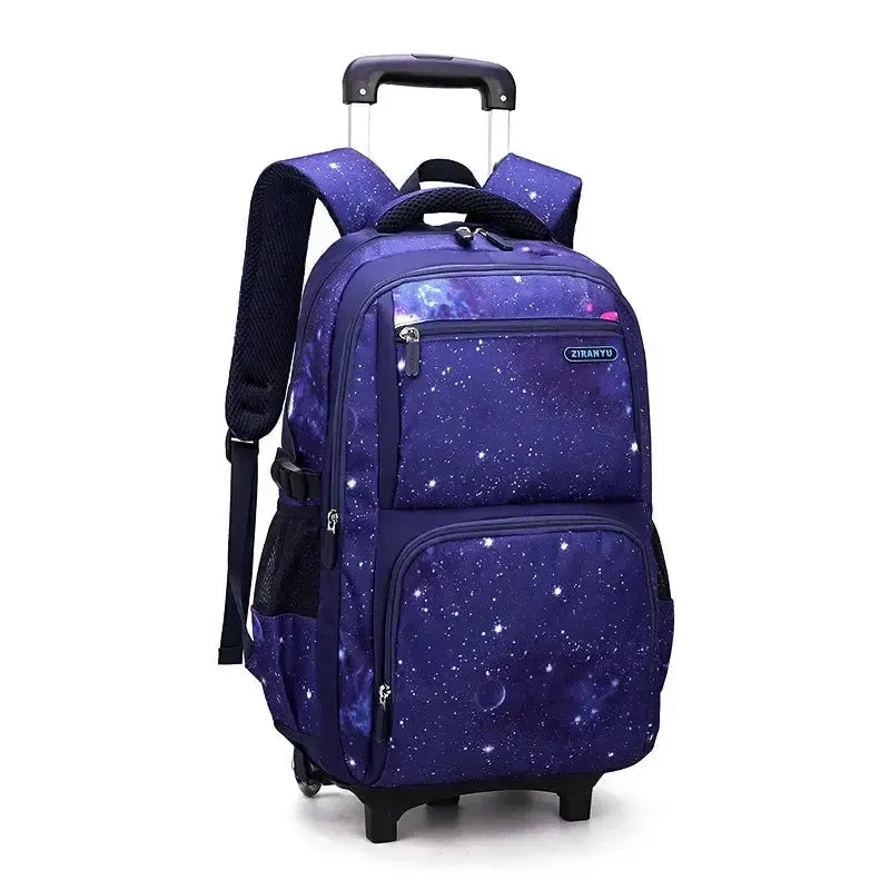 Sac à dos à roulettes garçon