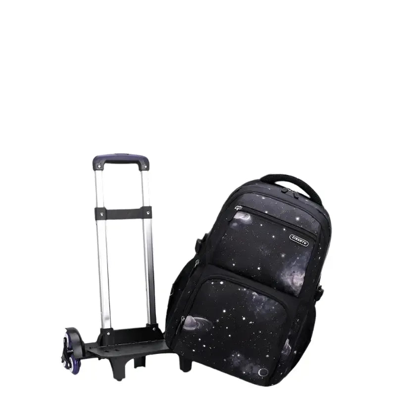 Sac à dos à roulettes garçon