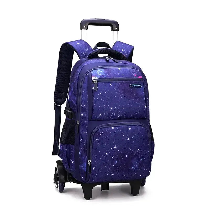 Sac à dos à roulettes garçon