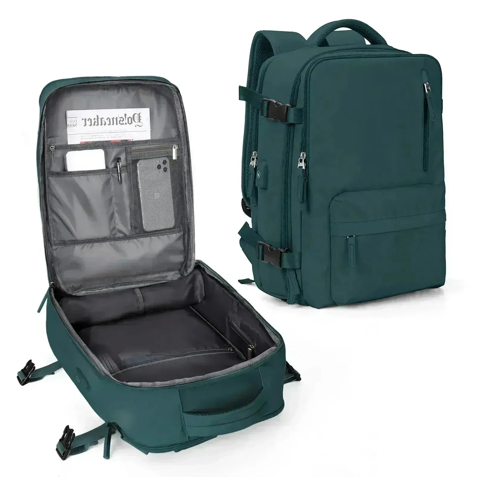 Sac à dos cabine ouverture valise