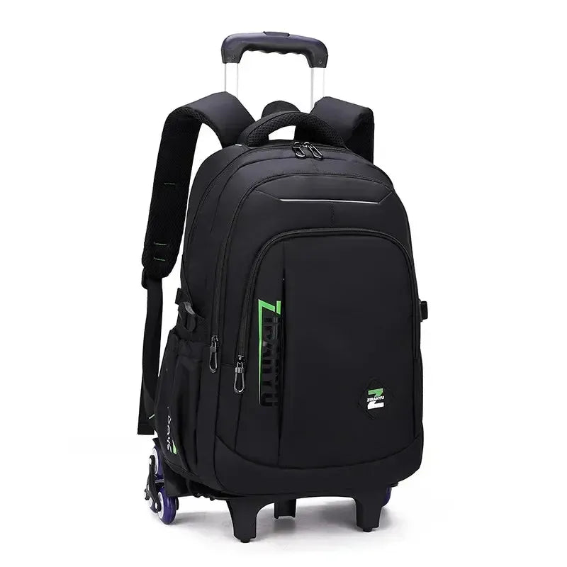Sac à dos enfant scolaire à roulettes