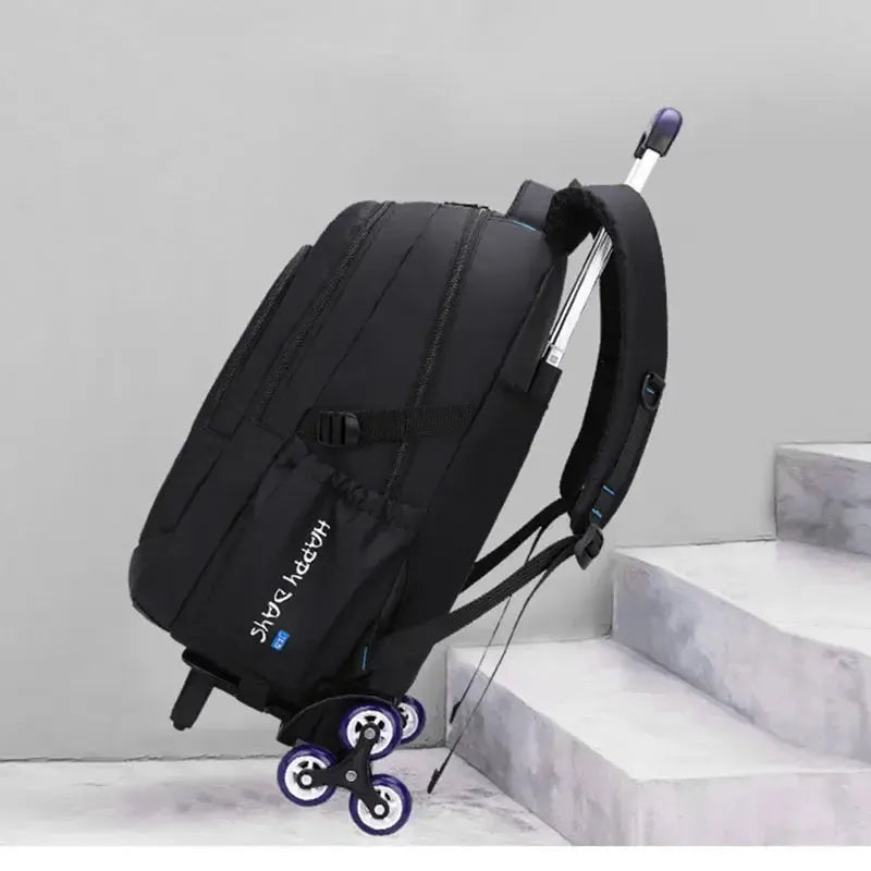 Sac à dos enfant scolaire à roulettes