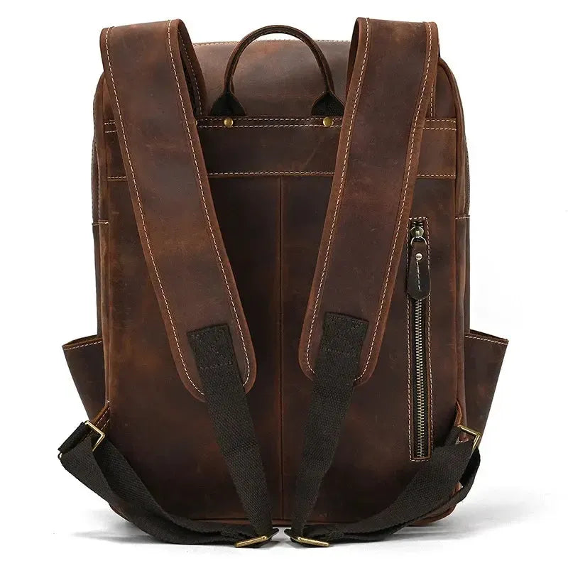 Sac à dos homme cuir vintage