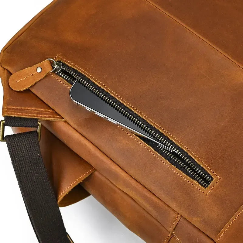 Sac à dos homme cuir vintage