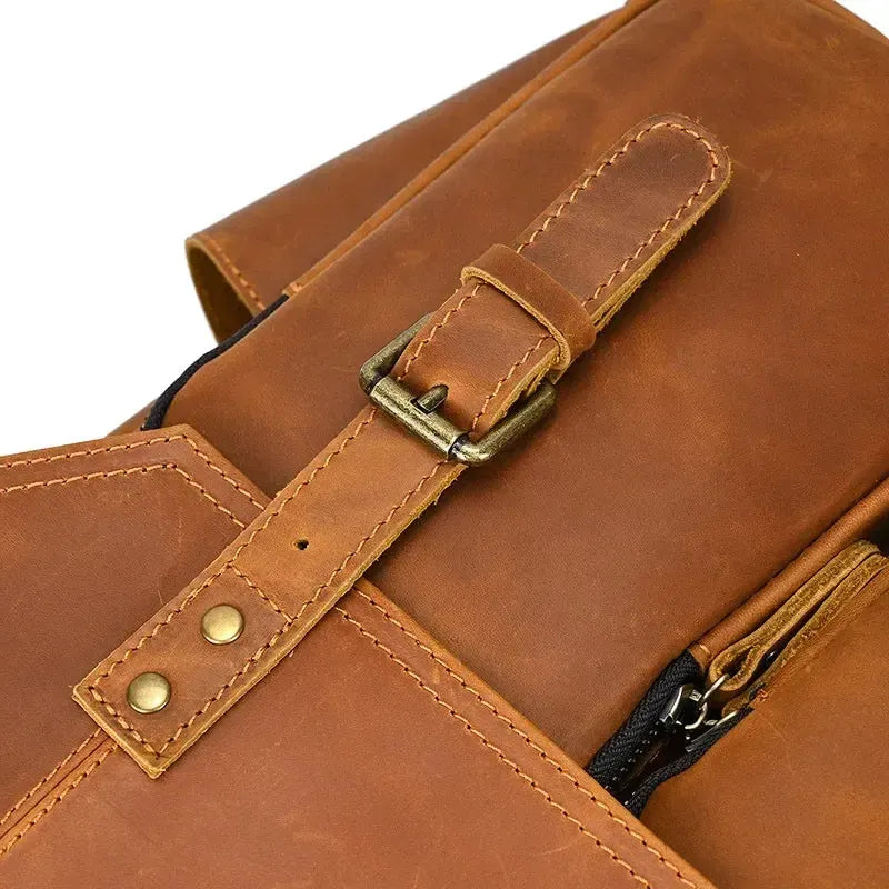 Sac à dos homme cuir vintage