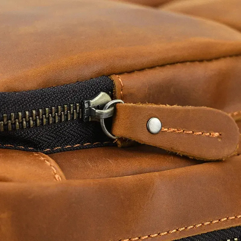 Sac à dos homme cuir vintage