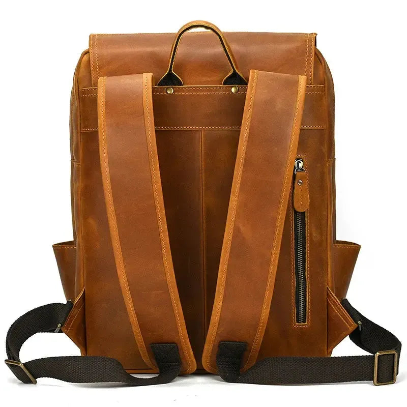Sac à dos homme cuir vintage