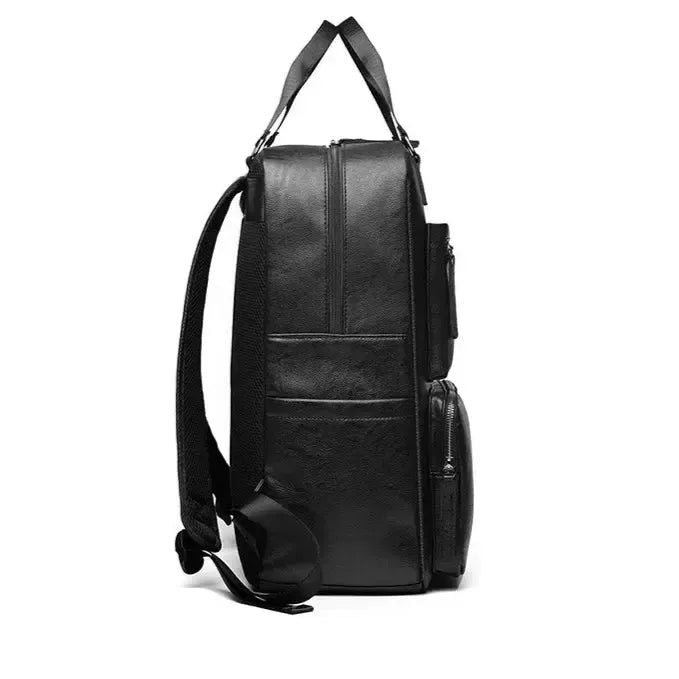Sac à dos homme en simili cuir souple