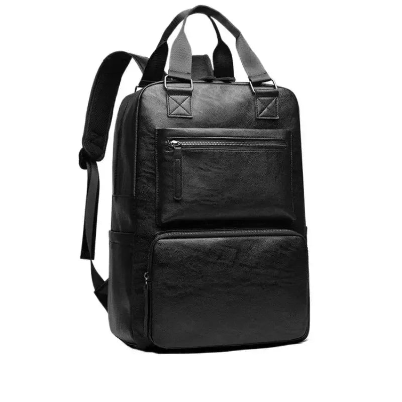 Sac à dos homme en simili cuir souple