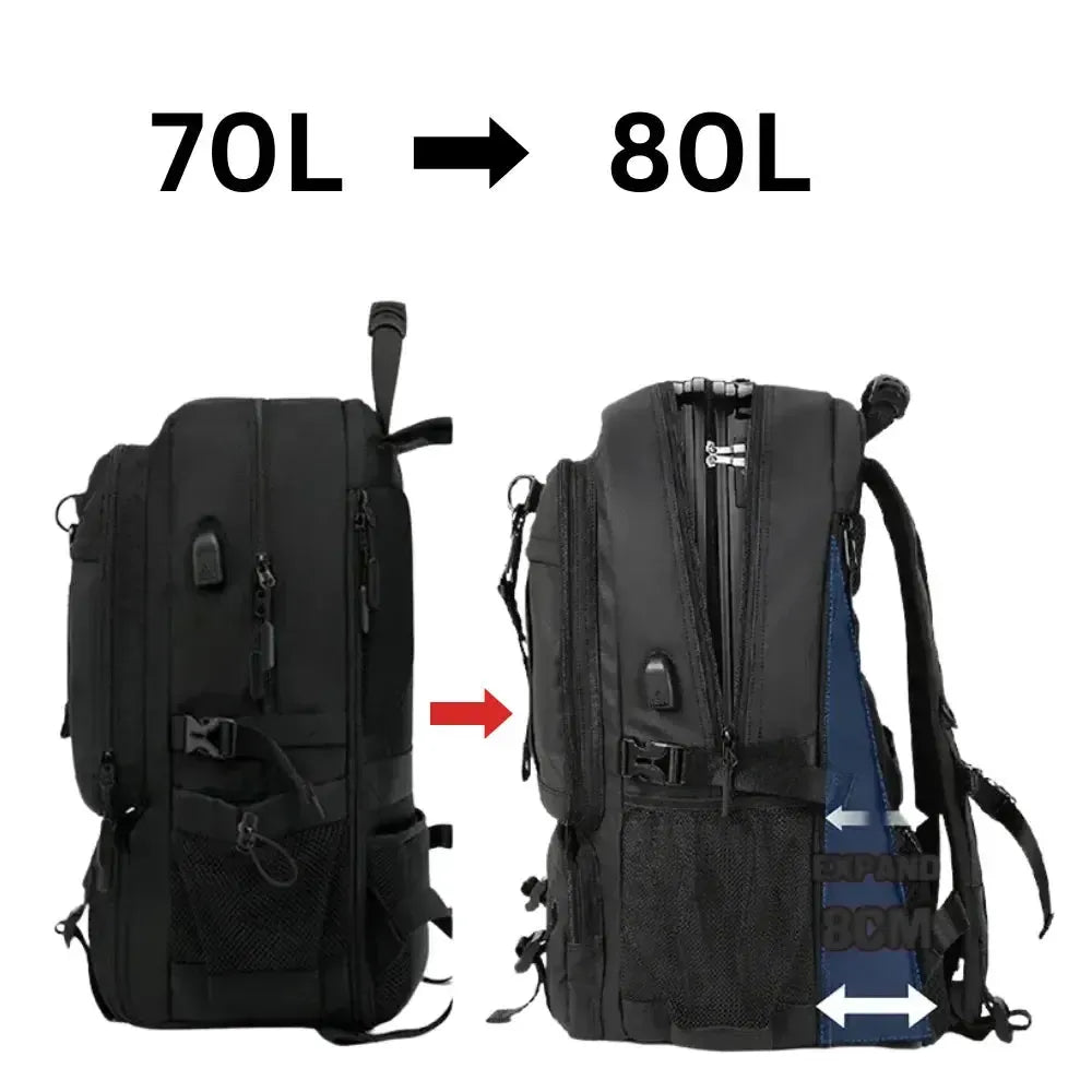 Sac à dos multifonction extensible