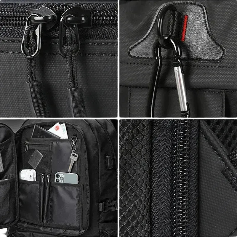 Sac à dos multifonction extensible