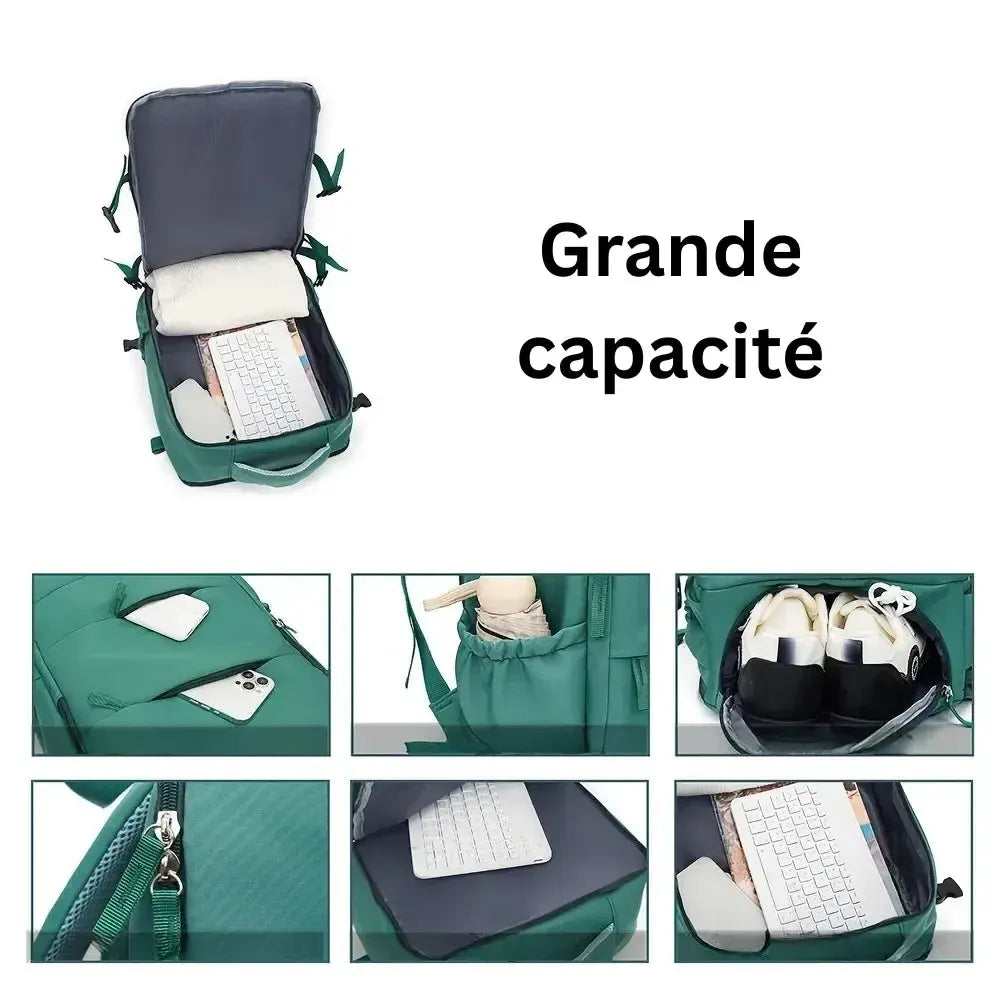 Sac à dos ouverture grand angle