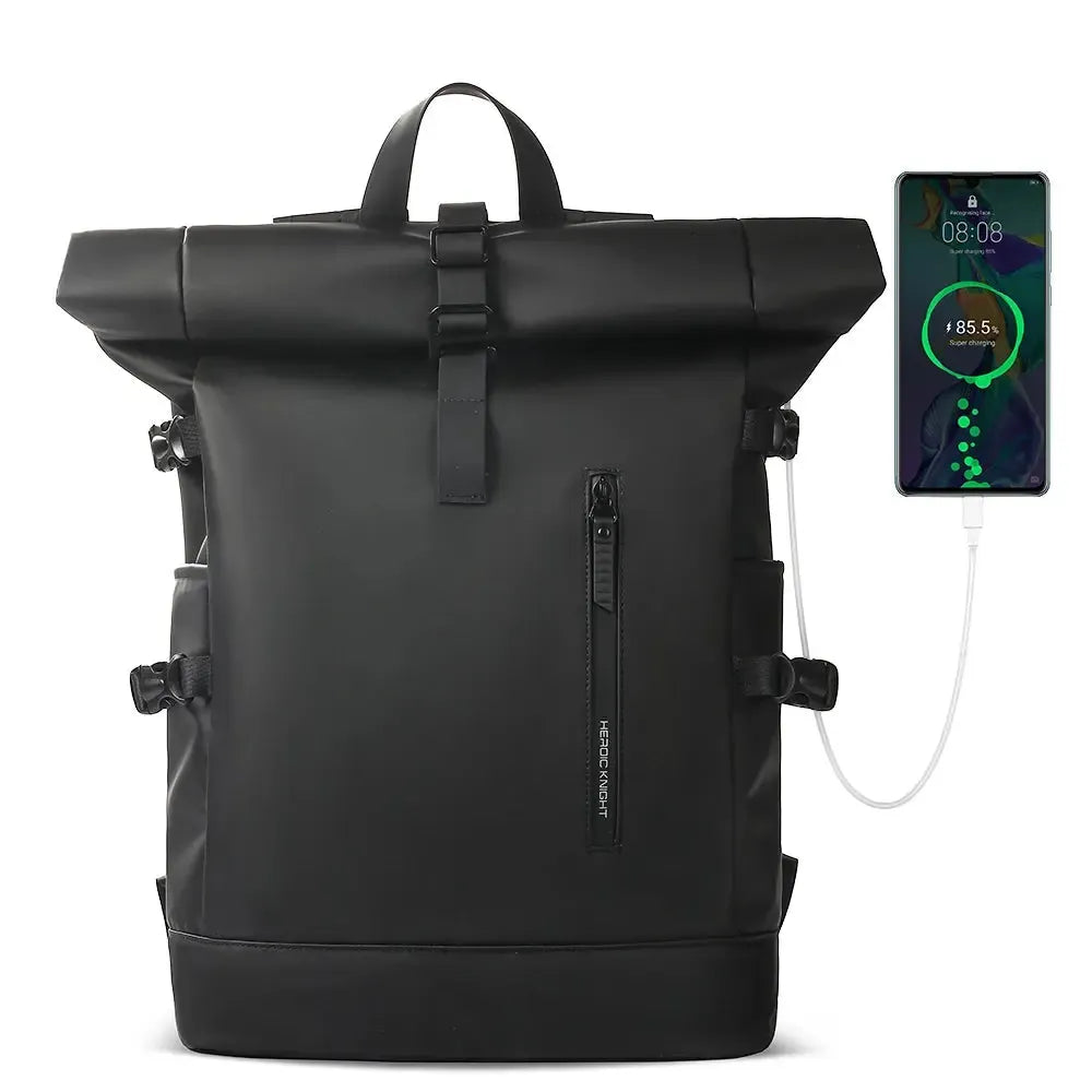 Sac à dos roll top étanche extensible