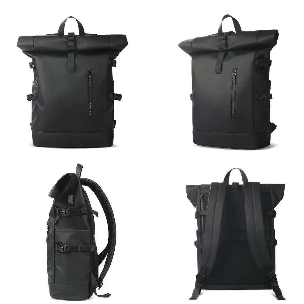 Sac à dos roll top étanche extensible