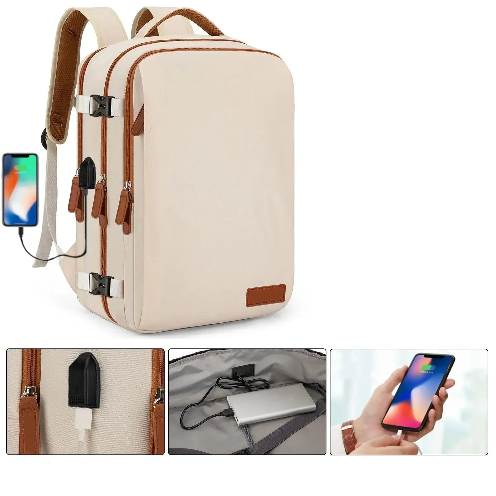 Grand sac à dos cabine imperméable