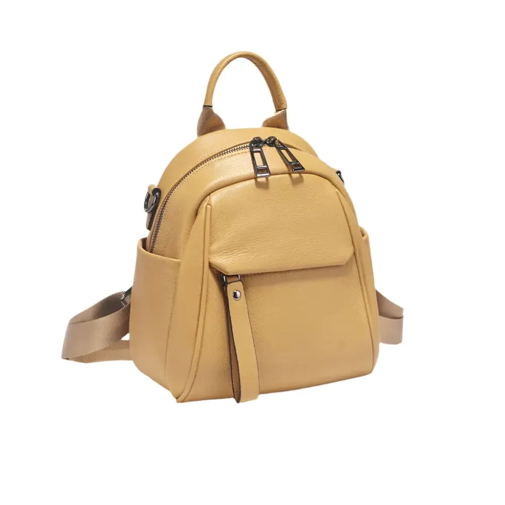 Petit sac à dos en cuir